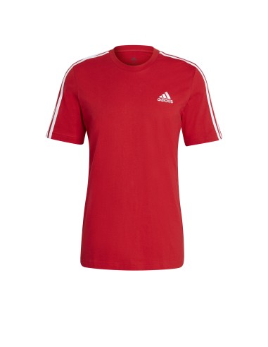 M 3S T (rojo/blanco) Camiseta Adidas