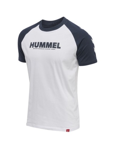 HML LEGACY BLOCKED T-SHIRT Camiseta algodón Hummel hombre.