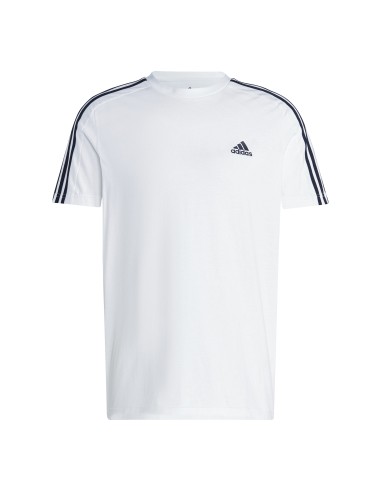 M 3S SJ T (blanco/negro) Camiseta Adidas hombre.