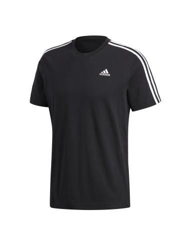 M 3S SJ T (negro/blanco) Camiseta Algodón Adidas hombre