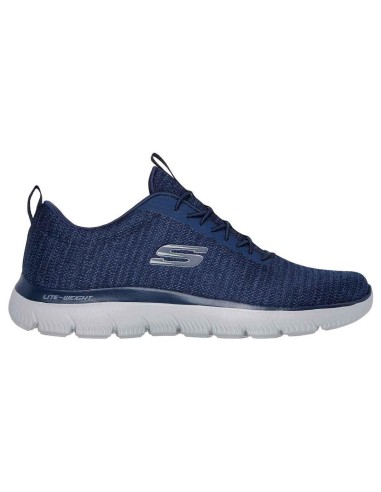 232697/NVGY Zapatilla Skechers hombre sin cordon.