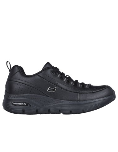 108053EC/BLK  Zapatilla Skechers Arch fit trabajo mujer.