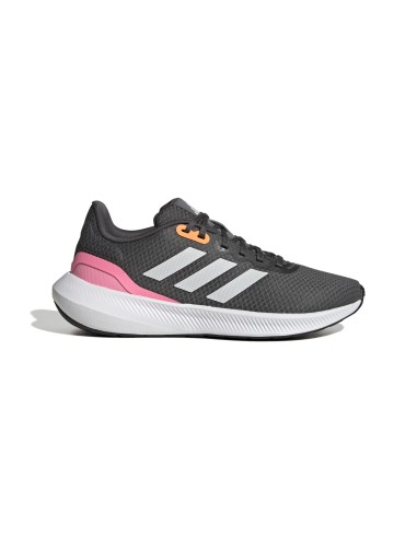 RUNFALCON (gris/rosa/blanco) Zapatilla running Adidas mujer