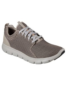 skechers memory foam hombre beige